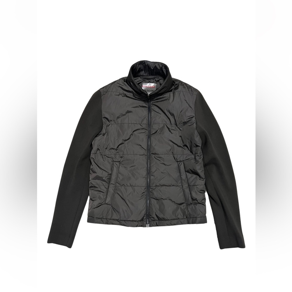 Prada Nylon and Wool Windbreaker Style Jacket